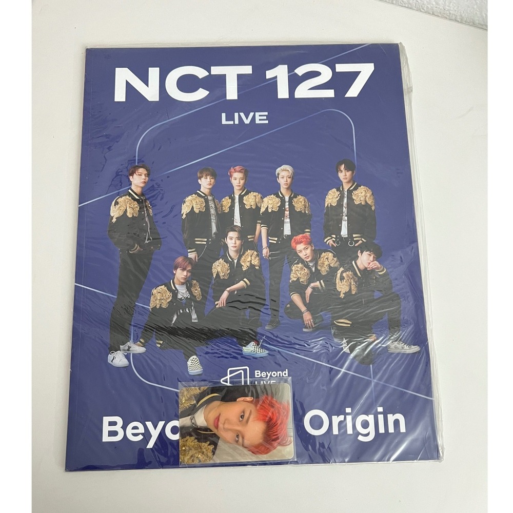 NCT 127 Beyond LIVE Beyond the Origin Official Brochure with Mark Photocard